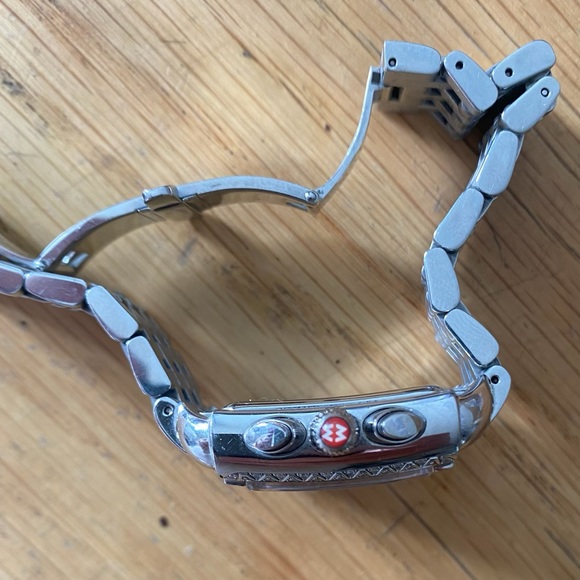 Michele Watch Chronograph with diamonds - Picture 3 of 4